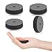 Monosaudio 4Pcs Carbon Fiber Speaker Spikes Floor Protectors 40x10mm Speaker Feet Audio Isolation Feet Isolation Stand Foot Base Pads for Audio,Speakers,Subwoofers,Amplifier,DAC,Turntable(Black)