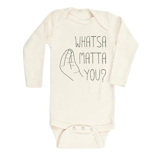 Image of Whatsa Matta You Funny Cute Baby Bodysuit, Kids & Toddler T-Shirt - Funny Outfit for Girls Boys Baby Shower Foodie Tee