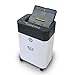 HP - Paper Shredder Micro Cut, 120-Sheet Auto Feed, Shreds Credit Cards & Staples, Heavy Duty Paper Shredder for Home Use with 4.5 Gallon Basket