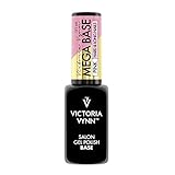 gel polish nails designs GEL POLISH MEGA BASE PINK 8ML VICTORIA VYNN Gel Polish Mega Base Pink 8ML, Único, 8 ml (Paquete de 1)