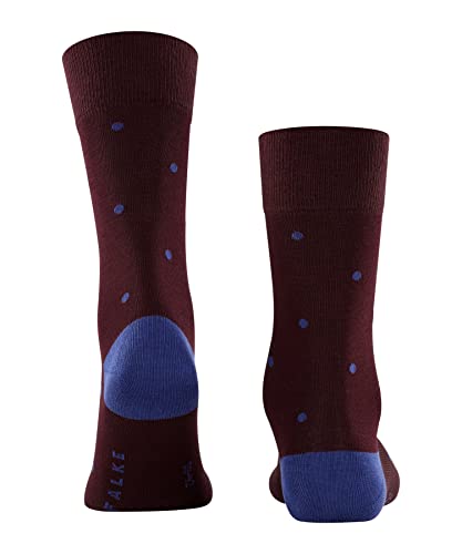 Image of FALKE Men's Dot Socks, Breathable, Crew, Casual or Dress, Polka Dots, 1 Pair