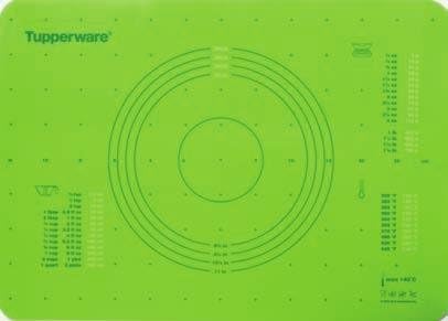 tupperware pastry mat