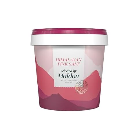 Maldon Himalayan Pink Coarse Rock Salt Cover