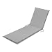 Produktbild Traumnacht Komfort Liegenauflage Outdoor silber, 190 x 58 x 6 cm