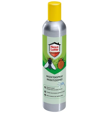 Nexa Lotte Insektenspray insektizidfrei, 300 ml - gegen lästige Insekten wie Fliegen, Wespen, Mücken, Ameisen, Flöhe und Bettwanzen