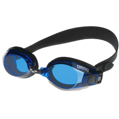 ARENA Zoom Neoprene Occhialini Nuoto Unisex Adulto, Occhialini Piscina con Ampie Lenti, Protezione UV, Ponte Nasale Regolabile, Guarnizioni in Neoprene, Adatti per Lenti a Contatto