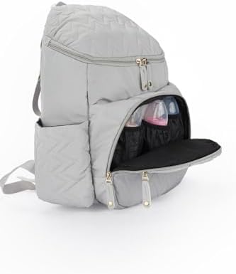 Little Baby Queen Anne Bebek Bakım Çantası, Gri - Görsel 4