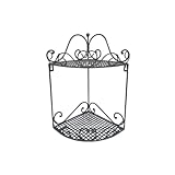 Parfaite pour optimiser l'espace dans une cuisine, une salle de bain ou un salon, cette étagère d'angle offre un rangement supplémentaire tout en apportant du charme et de l'élégance à votre intérieur. Son design compact la rend idéale pour les petits espaces.