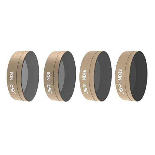 Image of 4 Pieces Camera Accessories Lens Filter for Diji Osmo Action Camera Set ND