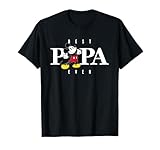 Disney Mickey Mouse Thumbs Up Best Papa Ever Father's Day T-Shirt