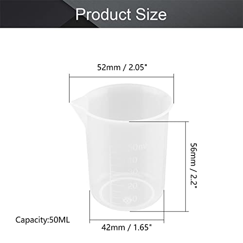 Othmro 50ml Plastic Measuring Jug - Image 2