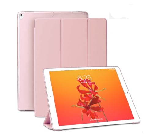 Smart Case for iPad Pro 12.9 Case 2ème génération 2017/1ère génération 2015 (modèle : A1584 A1652 A1670 A1671 A1821), ultra mince et léger avec support...