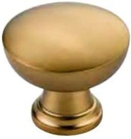 Emtek 86467 Overland Knob, Cabinet, 1-1/4" Width, Satin Brass