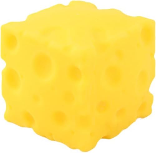 Yellow Cheese Squeeze Toy,Soft Novelty Toy, Rebounding Sensory,Help for Relax,Focus, Sensory...