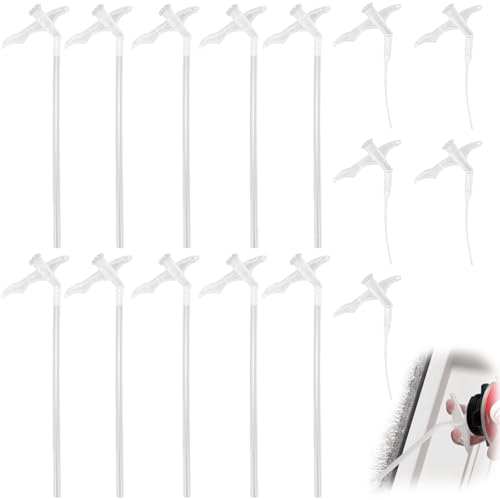 15 pièces Tube de pulvérisation de mousse de montage, tubes de rechange pour buse, mousse isolante PU en spray pour combler les interstices, tube de pulvérisation de mousse, tubes de rechange