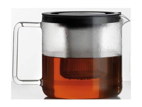 Théière SIMAX En Verre Borosilicate Résistant 1,3L Avec Infuseur INOX - Parfaite Pour Un Thé Parfumé