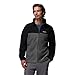 Columbia Herren Steens Mountain Full Zip 2.0 Fleecejacke Mit Durchgehendem Reißverschluss, Black, Grill, L EU