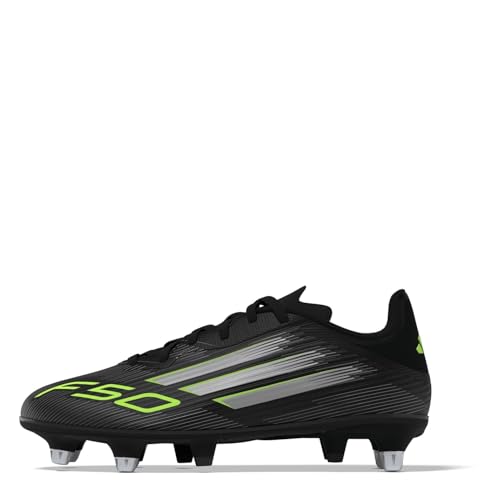 Botas F50 League Soft Ground adidas: estabilidad infantil contra resbalones en el campo