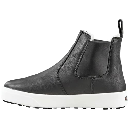 Image of Baffin Men's STRATHCONA Winter Boots | Warm Waterproof Insulated Slip-On Leather Boots with Wool Lining & Slip-Resistant Sole