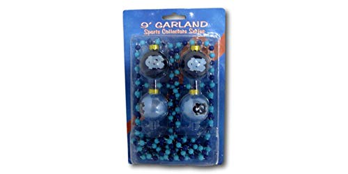 North Carolina 9 Feet Sports Bead Garland