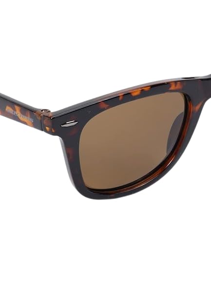 Image of Skechers - Brown Wayfarer Square Acetate Polarized Sunglasses For Men - Se8097 51 52H S