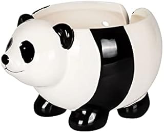 Yarn Bowls for Knitting, Extra Large Yarn Bowl, Lovely Panda Yarn Holder Bowl, Weaving Thread Bowl with Holes to Keep Knitting Crochet Needles, Gifts for Mom Knitting Crochet Knit Picker Yarn Bowl