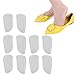 Shoe Inserts, Heel Pads, 5 PairsSet Gel Material for O-Type Leg X-Type Leg