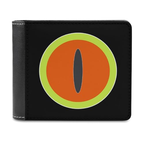 Lovely Frog Eyes Fashion Bifold Wallets for Men Women Slim & Thin Credit Card Holder Wallet Purse