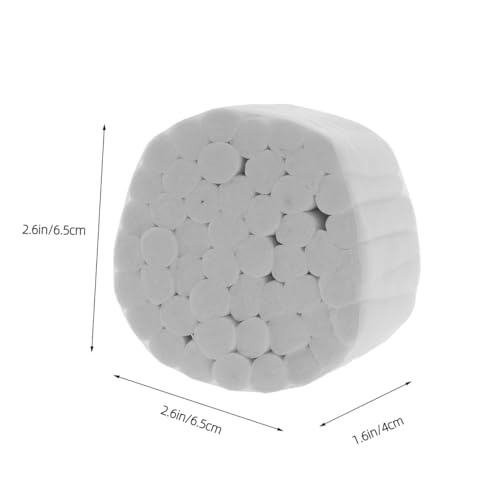 PACKOVE 200 Stück Zahnwatterollen Einweg Baumwollrollen Für Lippen Tattoo Watterolle Absorbierend Komfortabel Für Tätowierungen Nasenblutenstopfen Dentalbedarf