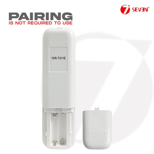Image of 7SEVEN YKR-T /011E Compatible of Original AC Remote Control for AUX | AMSTRAD | Loriot Brand Suitable for Split and Window Air Conditioner - Existing AC Remote Should Match with Same Feature