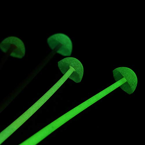 Set de 6 bolígrafos gel luminosos flexibles negro 0.5 mm miniatura 2