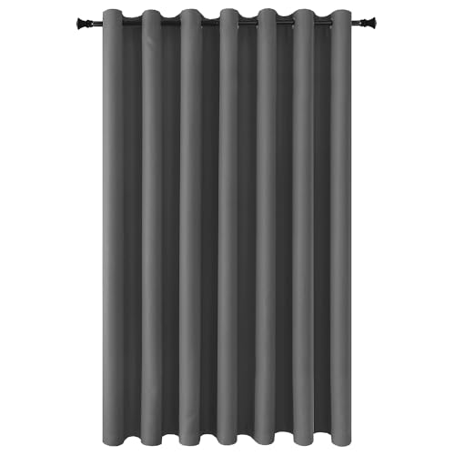 DWCN Room Divider Curtain Door Curtain for Hotel Living Room Blackout Curtains 1 Panel Wide Width Privacy Thermal Curtains with Eyelet - Image 4