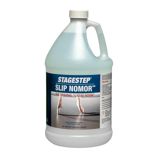 Stagestep Slip NoMor Floor Solution, 1 Gallon, Concentrated Non Slip Floor Solution For All Surfaces
