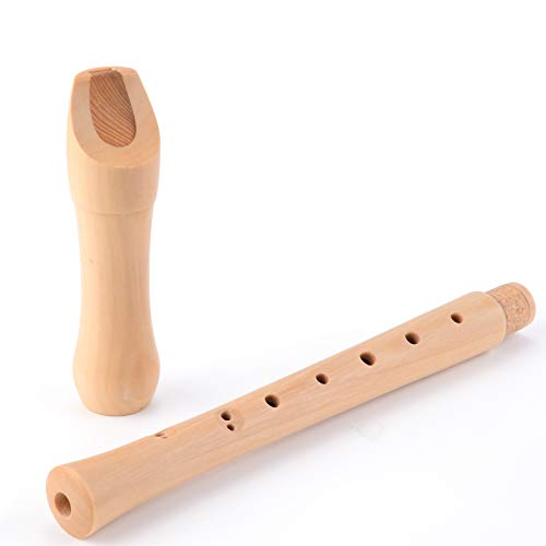Lolunut Baroque Recorder 8 Holes,Soprano C Key Recorder Made Of Maple Wood With Storage Case,Fingering Chart And Cleaning Rod For Kids And Adults Beginners thumb #2