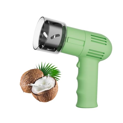 Electric Coconut Opener Tool, Stainless Steel Mature Coconuts Open Tool, Coconut Hole Opener Labor Saving Easy to Opener, Coconut Punching Tool for Fruit Shops Supermarkets