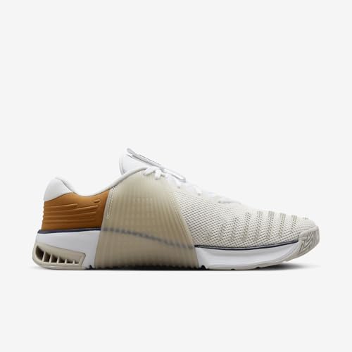 Nike Metcon 9 AMP Men's Workout Shoes (DZ2616-100, White/Light Bone/Limestone/Midnight Navy) Size 83