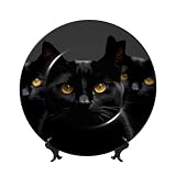 Photo Gallery gtksynve piatti decorativi in porcellana con occhi di gatto neri da 15,2 cm, piatti decorativi personalizzati in ceramica con espositore ornamenti in ceramica piatto in porcellana artistica per casa Photo Gallery gtksynve piatti decorativi in porcellana con occhi di gatto neri da 15,2 cm, piatti decorativi personalizzati in ceramica con espositore ornamenti in ceramica piatto in porcellana artistica per casa