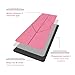 Liforme Original Yoga Mat – Free Yoga Bag Included - Patented Alignment System, Warrior-like Grip, Non-slip, Eco-friendly, sweat-resistant, 4.2mm thick mat for comfort - Pink