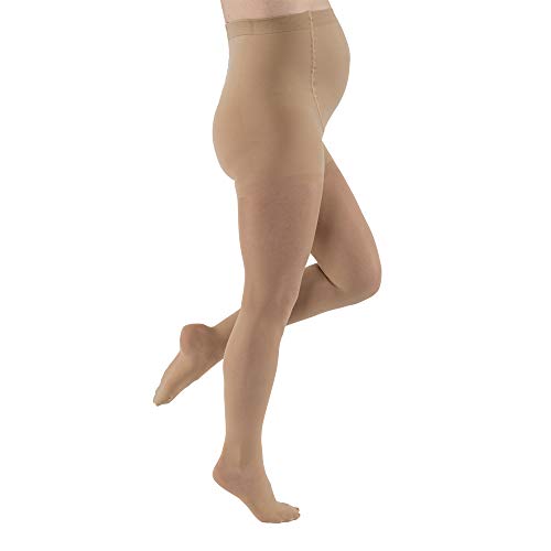 BSN Medical 121536 Jobst Ultra Fresh Compression Stocking with Closed Toe, Maternity, 20-30 mm HG, Medium, Natural