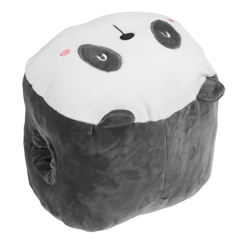 Oreiller panda peluche pour des pauses au bureau chaleureuses et douces