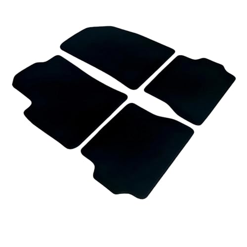 Tapis de sol auto Fiesta 2002-2008 noir protection moquette antidérapant
