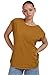 Produktbild Urban Classics Damen T-Shirt Ladies Extended Shoulder Tee, T-Shirt mit überschnittenen Schultern, aus Baumwolle, erhältlich in vielen Farben, Nut, XL