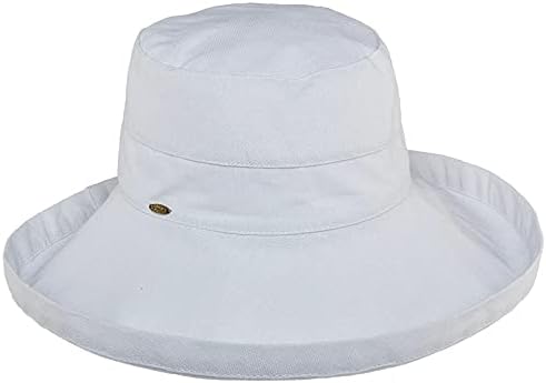 Scala Women's Cotton Big Brim Hat 