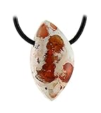 feueropal anhänger online shop Der Anhänger wird mit einem schwarzen Lederband geliefert.