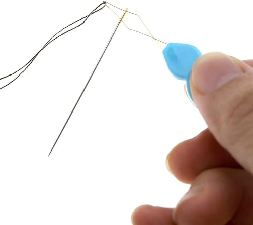 Image of VOIISH Needle Threader Sewing Small Tools Arts DIY Easy Hand Sewing Fast and Precise Ideal for Needlework (Pack of 4)