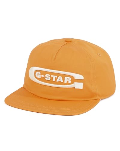 G STAR Para Hombre Gorra Avernus Flat Brim, Amarillo (dull yellow D24316 D384 1213), PC