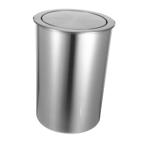 IMIKEYA 1 Juego De Cubo De Basura Cubo De Basura Cubo De Basura Integrado Soporte De Basura De Cocina Tapa De Basura Para Cubo De Basura De Mesa Soporte De Basura De Mesa Cubo De Basura