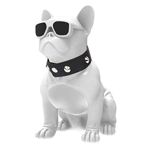 Weixiao Bluetooth Speaker Bulldog Cartoon Card Usb Dog Sound Creative M11 (Big Dog) 335 x 187 x 310mm White