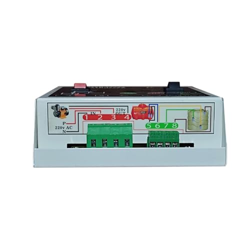 Image of Fully Automatic Dual Tank Water Level Controller Sensor (with Dry Run Protection) - 3 Carbon, 1 Magnetic Sensor