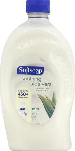 Softsoap Liquid Hand Soap Refill, Soothing Aloe Vera, 32 Fl Oz